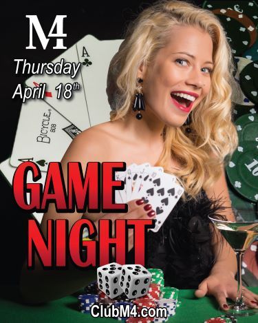 Game Night and Cougar Night Together Thursday Evening  Hosted By: Kate & Camdon ...
