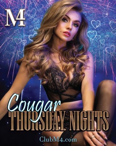 Cougar Thursday Nights at Club M4 May 9th