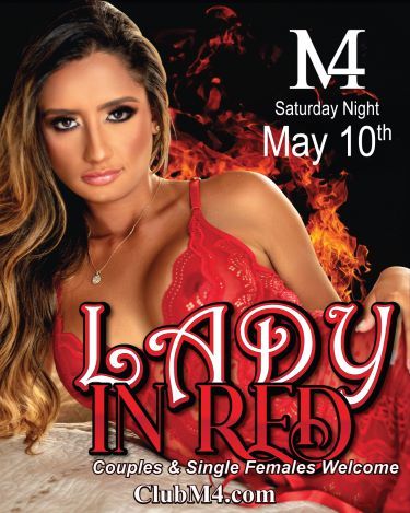 Club M4 Lady In Red Party Mother’s Day Saturday May 10th